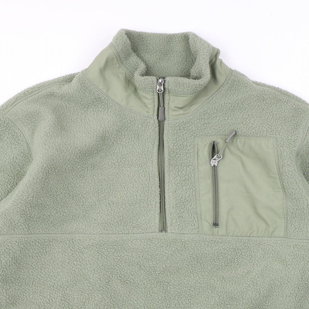 Womens UK Size L H&M Green Jacket