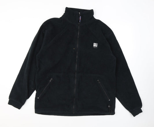 Mens UK Size L JERZEES Black Jacket