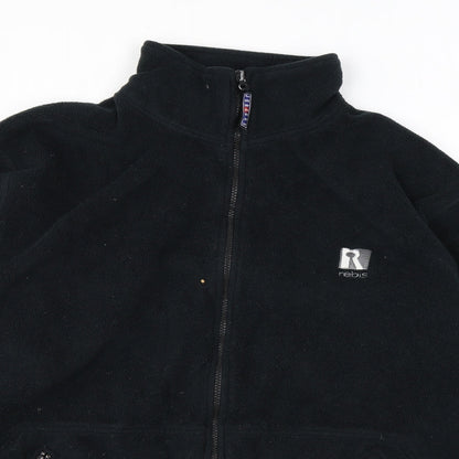 Mens UK Size L JERZEES Black Jacket