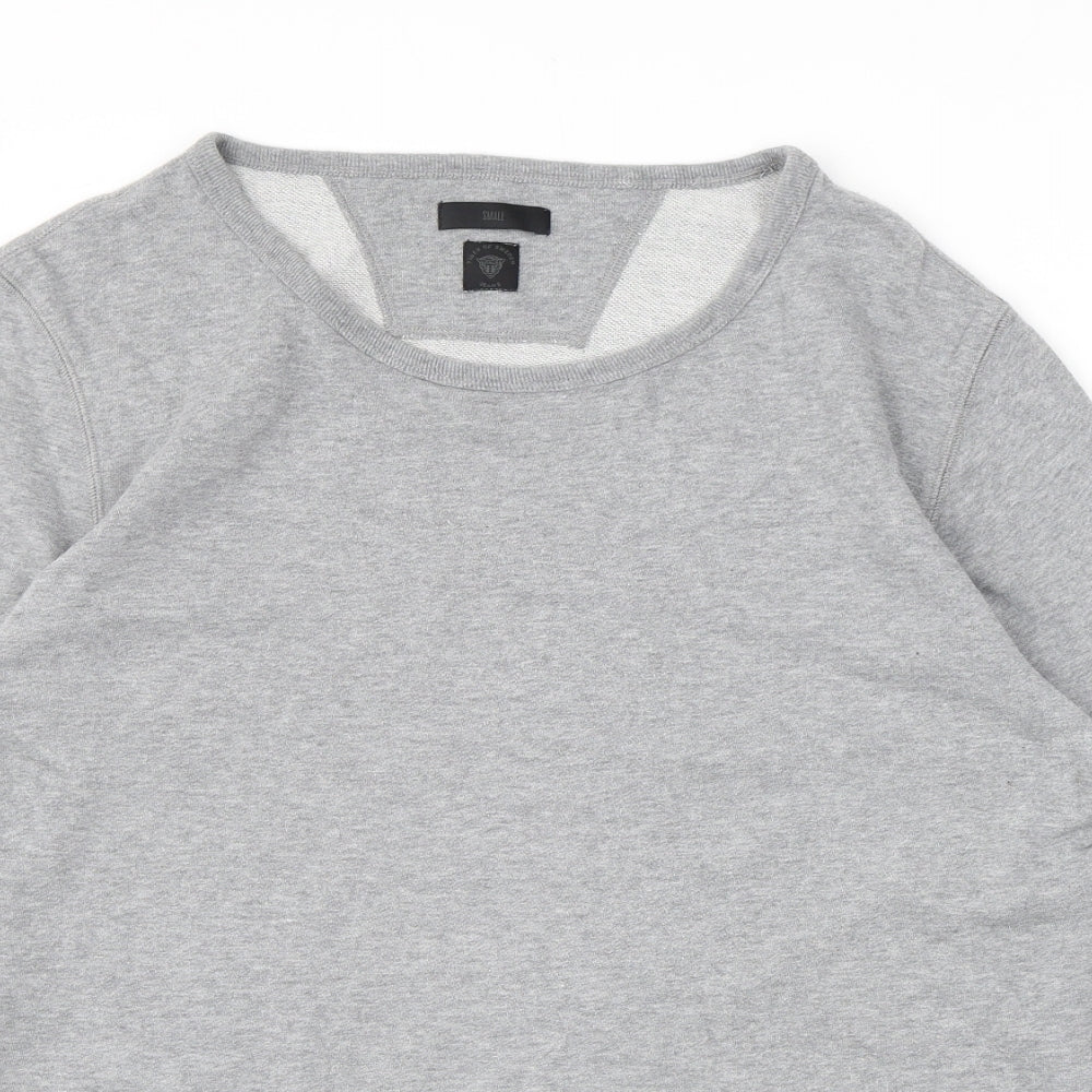 Tiger of Sweden Mens Grey Cotton Pullover Sweatshirt Size S