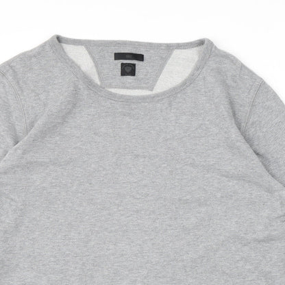 Tiger of Sweden Mens Grey Cotton Pullover Sweatshirt Size S