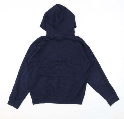 Los Angeles Mens Blue Cotton Pullover Hoodie Size M - Logo, California