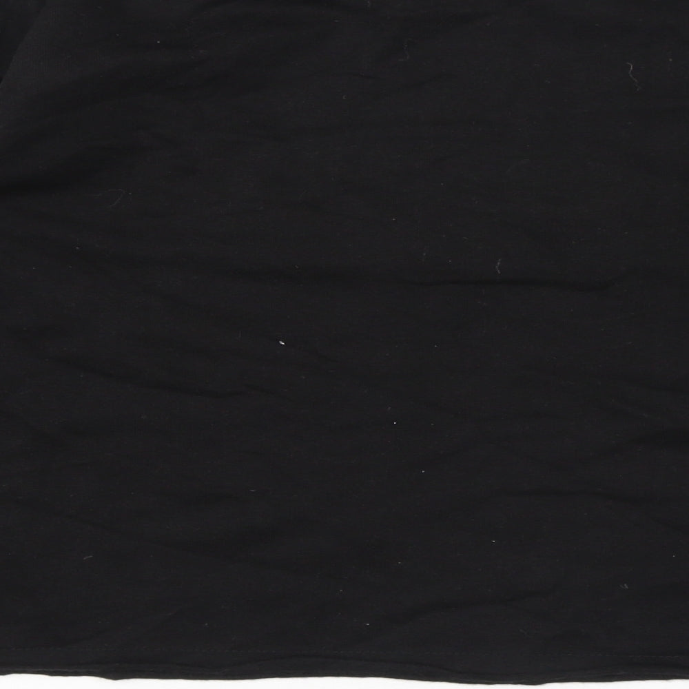 Khaadi Womens Black Cotton Pullover Sweatshirt Size S Pullover - Yesterday Now. Tomorrow