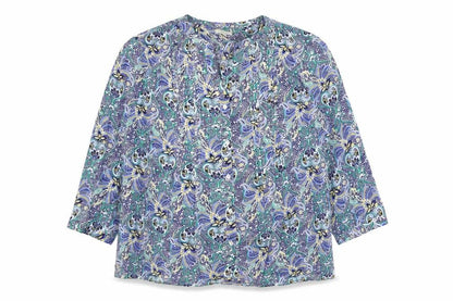 Womens UK Size L Talbots Blue Basic Button-Up