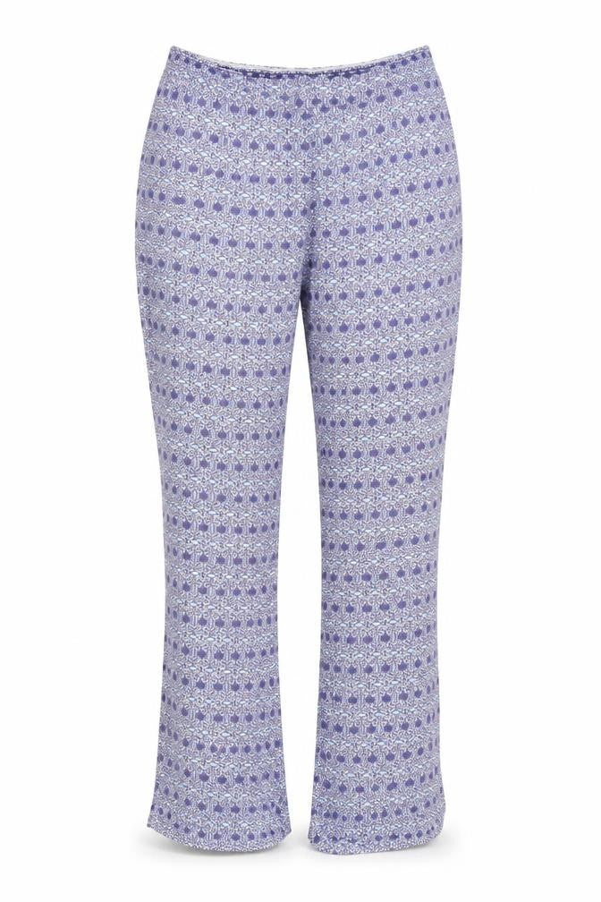 Womens UK Size 14 Cotton Traders Regular Fit  Blue Trousers