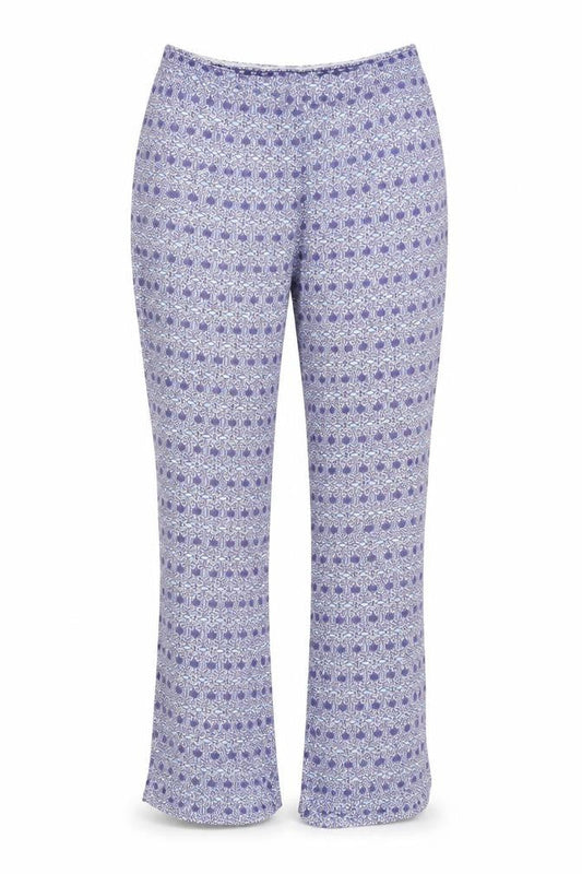 Womens UK Size 14 Cotton Traders Regular Fit  Blue Trousers