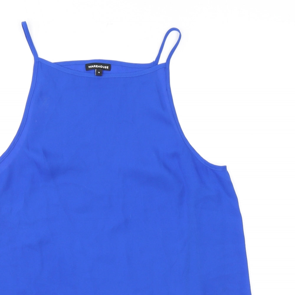 Womens UK Size M Warehouse Blue Camisole Tank