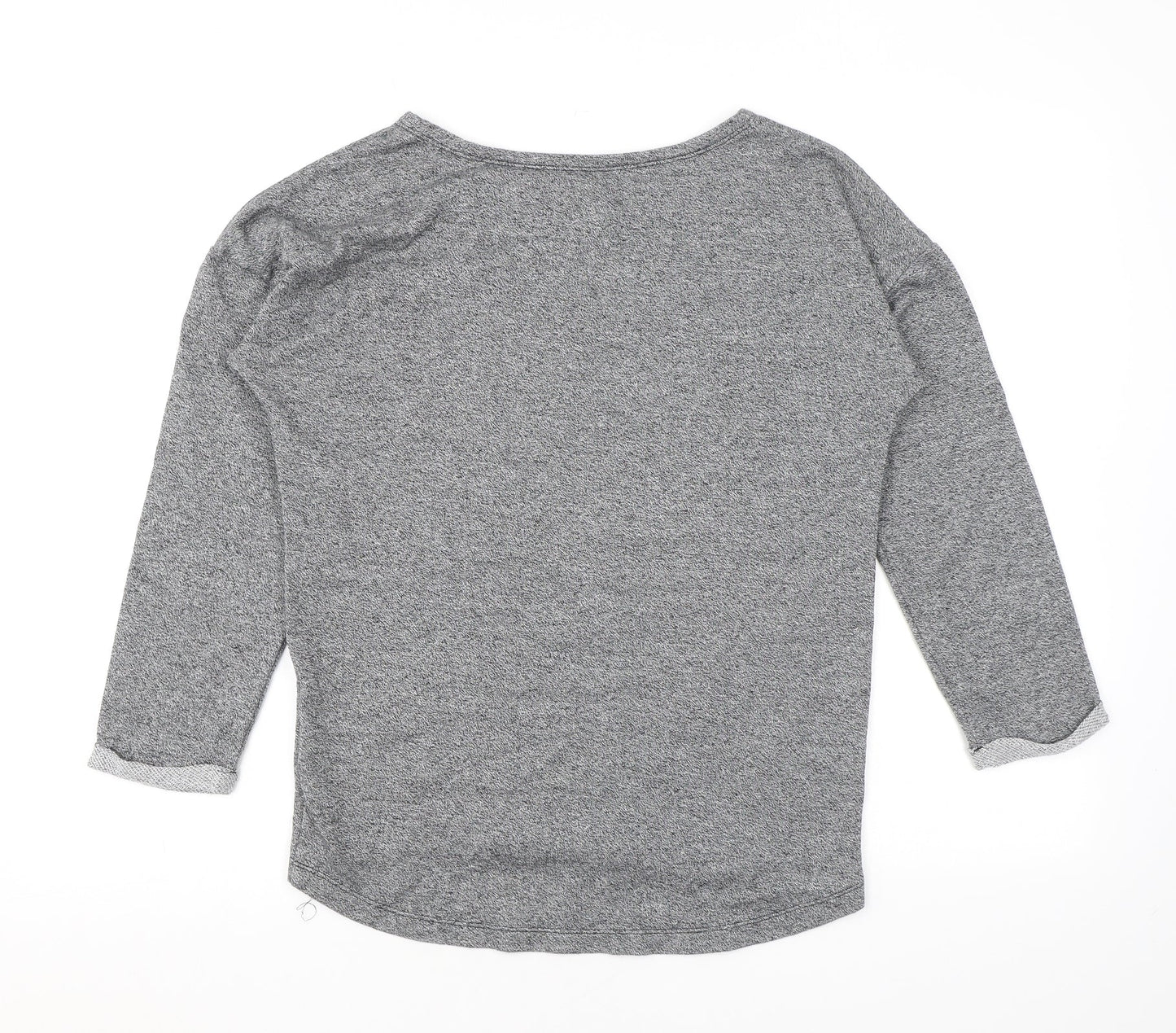 H&M Girls Grey Cotton Pullover Sweatshirt Size 14 Years Pullover