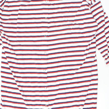 Womens UK Size M Monki White Tunic T-Shirt