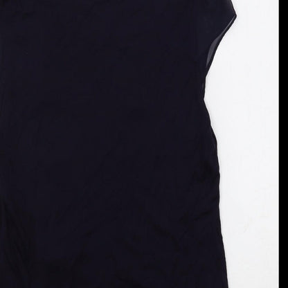 Womens UK Size L H&M Blue Basic Blouse