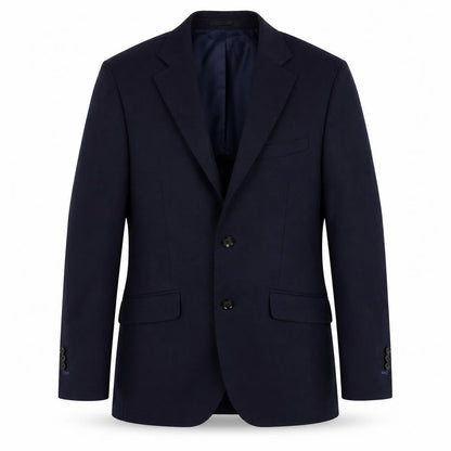 Thomas Mayes Mens Blue Wool Jacket Suit Jacket Size 38 Regular