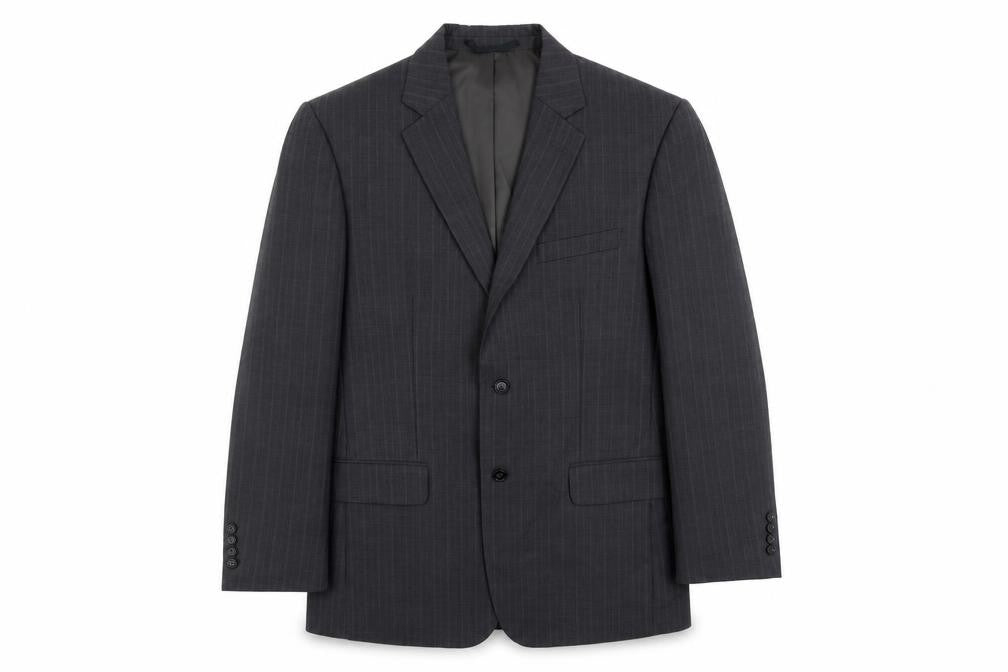 Mens UK Size 40 Brook Taverner Regular Grey Suit Jacket