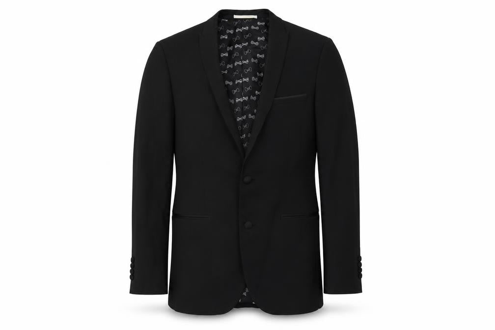 Mens UK Size 36 Harry Brown Regular Black Suit Jacket