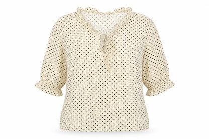 Womens UK Size 18 Marks and Spencer Ivory Basic Blouse