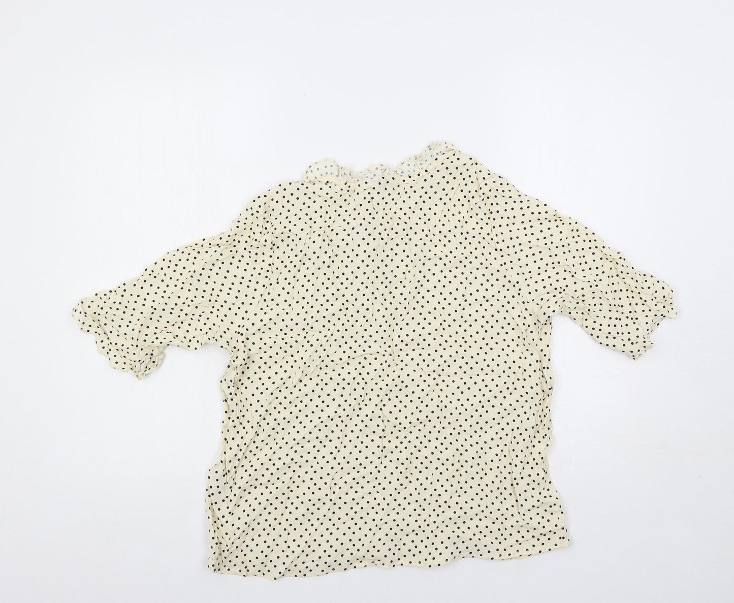 Womens UK Size 18 Marks and Spencer Ivory Basic Blouse