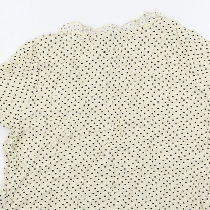 Womens UK Size 18 Marks and Spencer Ivory Basic Blouse