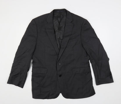 Mens UK Size 44 Cerruti Regular Grey Suit Jacket