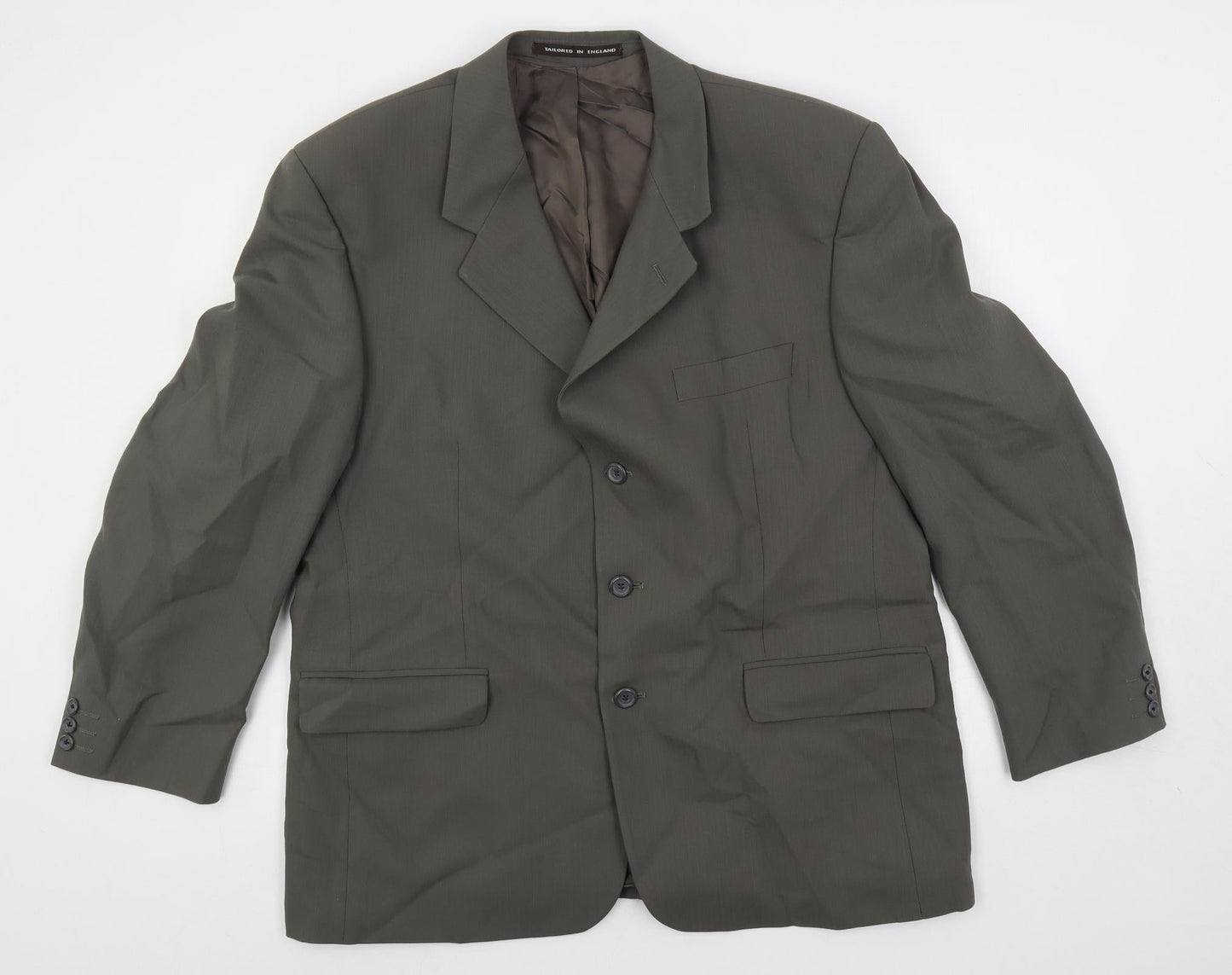 Mens UK Size 44 The Label Regular Grey Suit Jacket