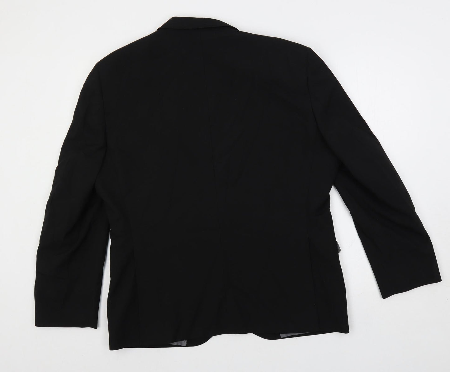 Mens UK Size 44 Ventura Regular Black Suit Jacket