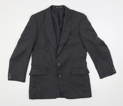 Mens UK Size 38 Greenwoods Regular Grey Suit Jacket