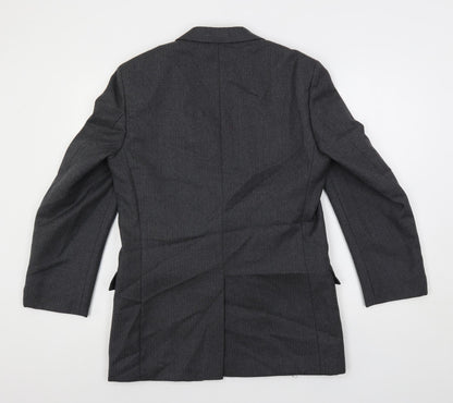 Mens UK Size 38 Greenwoods Regular Grey Suit Jacket