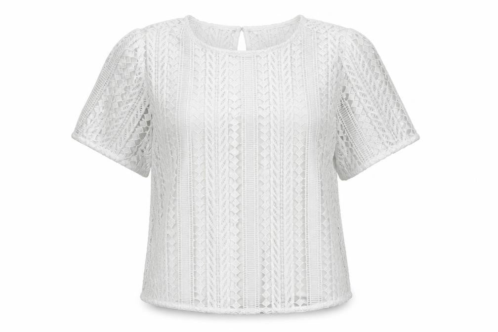 Womens UK Size 8 Autograph White Basic Blouse
