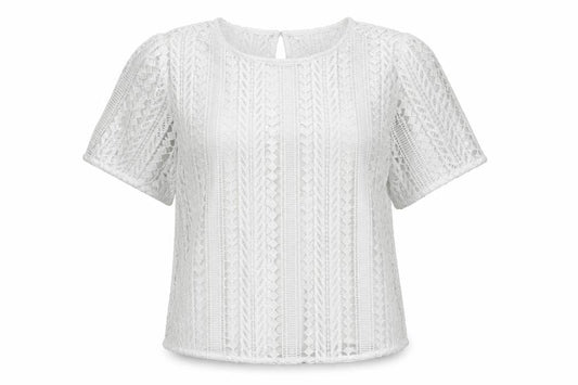 Womens UK Size 8 Autograph White Basic Blouse