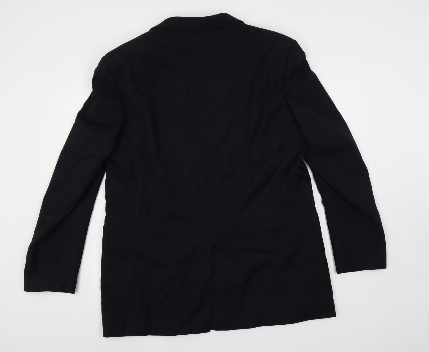 Mens UK Size 44 Marks and Spencer Regular Blue Suit Jacket