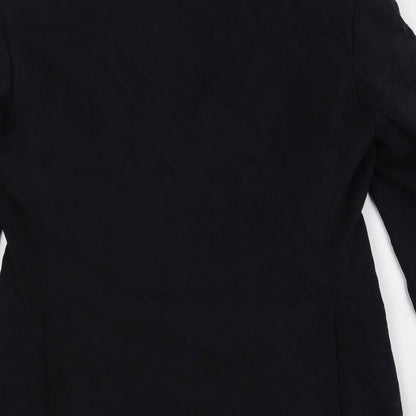 Mens UK Size 38 Blazer Black Jacket