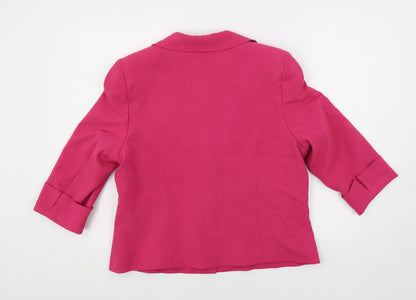 Womens UK Size 14 EWM Pink Jacket