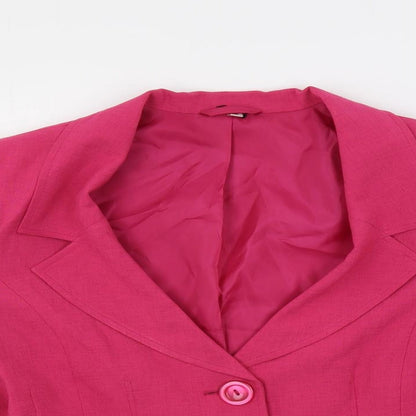 Womens UK Size 14 EWM Pink Jacket