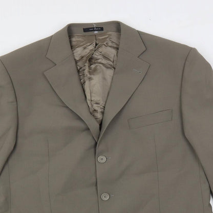 Mens UK Size 42 Tom English Regular Grey Suit Jacket