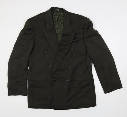 Mens UK Size 40 Marks and Spencer Regular Green Suit Jacket