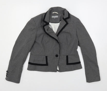 Womens UK Size 14 Marks and Spencer Black Jacket