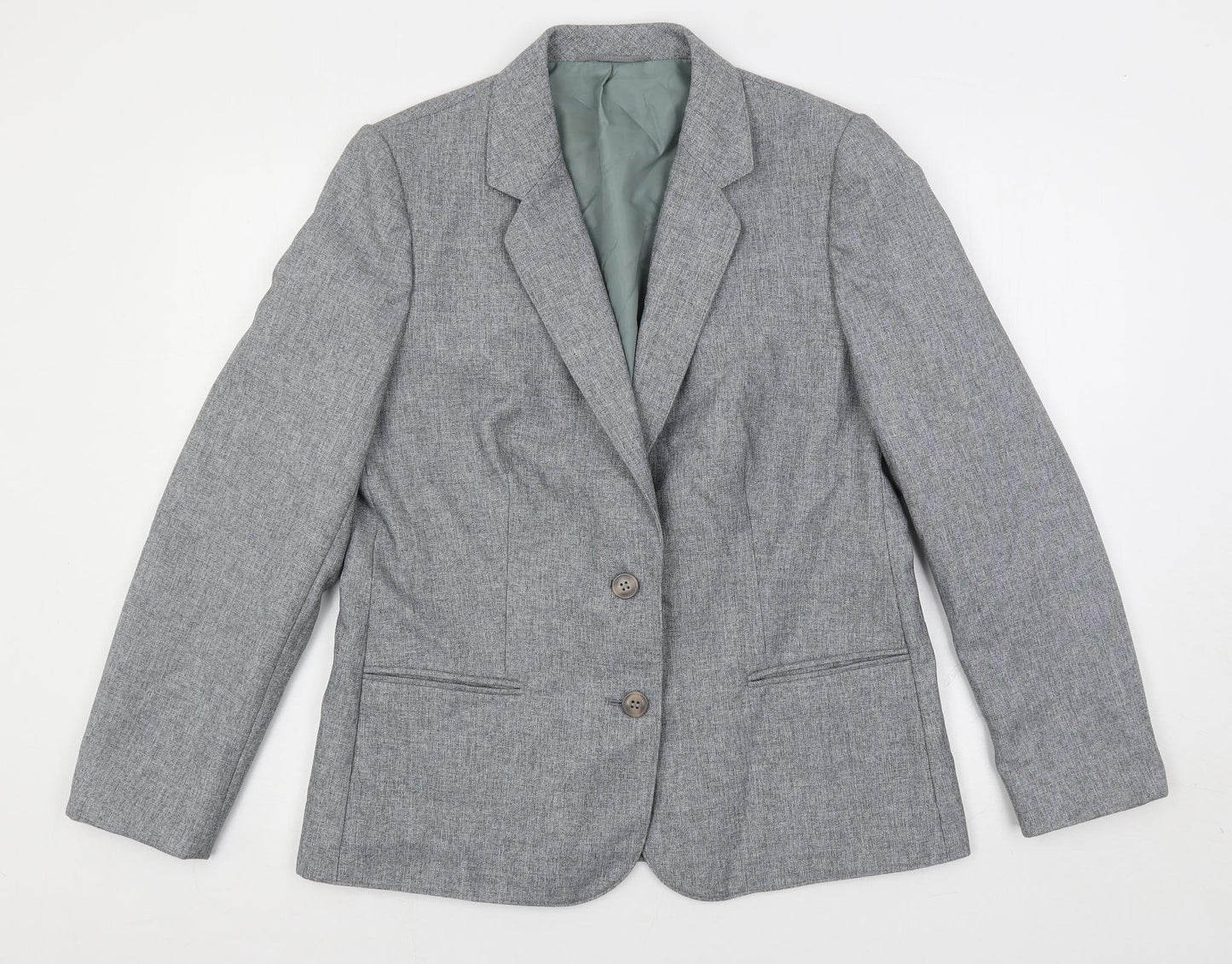 Womens UK Size 16 St Michael Grey Jacket Blazer