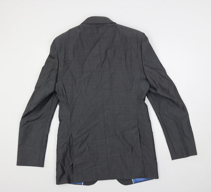 Mens UK Size 38 Marks and Spencer Regular Grey Suit Jacket