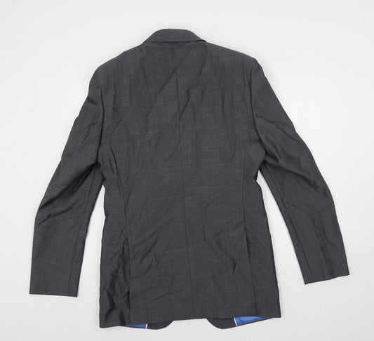 Mens UK Size 38 Marks and Spencer Regular Grey Suit Jacket