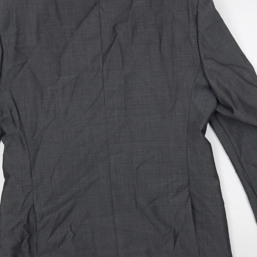 Mens UK Size 38 Marks and Spencer Regular Grey Suit Jacket
