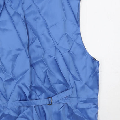 Autograph Mens Grey Wool Jacket Suit Waistcoat Size 38 Regular