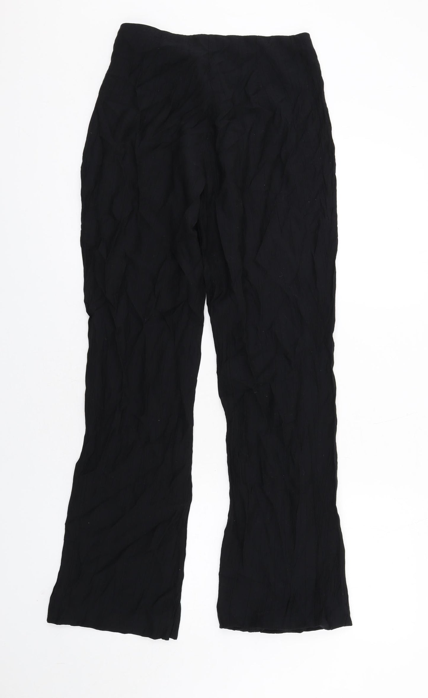 Womens UK Size 12 H&M Regular Fit  Black Trousers