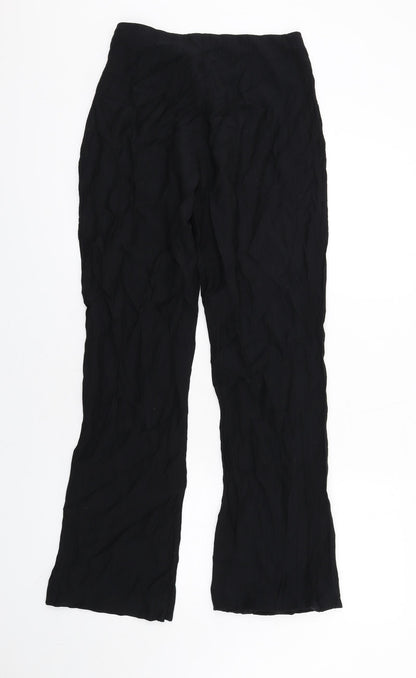 Womens UK Size 12 H&M Regular Fit  Black Trousers