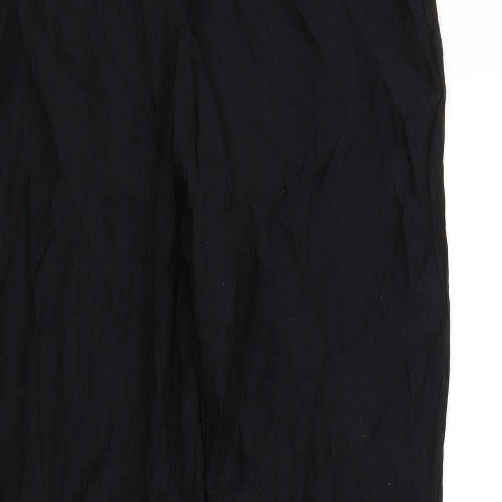 Womens UK Size 12 H&M Regular Fit  Black Trousers