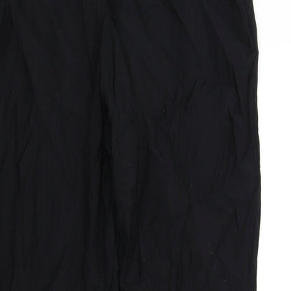 Womens UK Size 12 H&M Regular Fit  Black Trousers