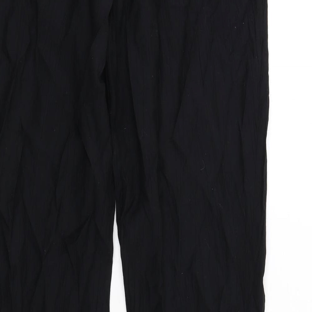 Womens UK Size 12 H&M Regular Fit  Black Trousers