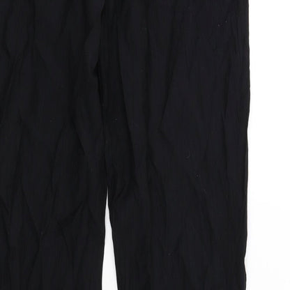 Womens UK Size 12 H&M Regular Fit  Black Trousers