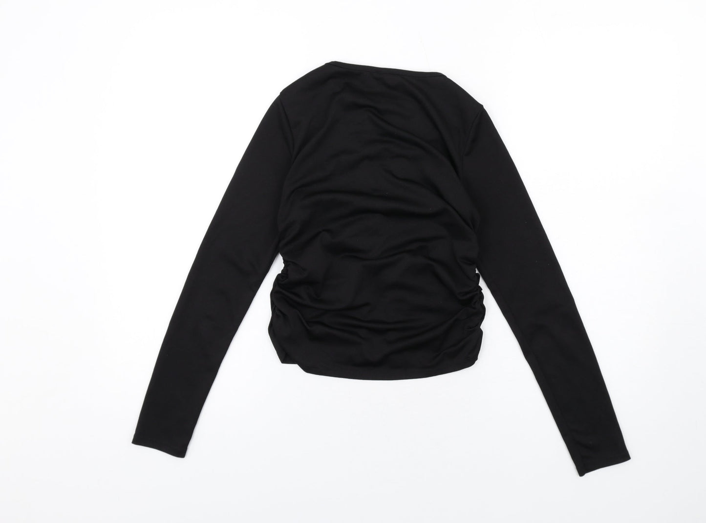 Womens UK Size 10 As You Black Basic Blouse