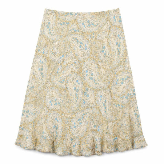 Womens UK Size 18 Classic A-Line Chiffon Skirt