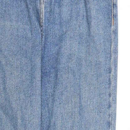 FOREVER 21 Womens Blue Cotton Skinny Jeans Size 30 in L27 in Regular Zip