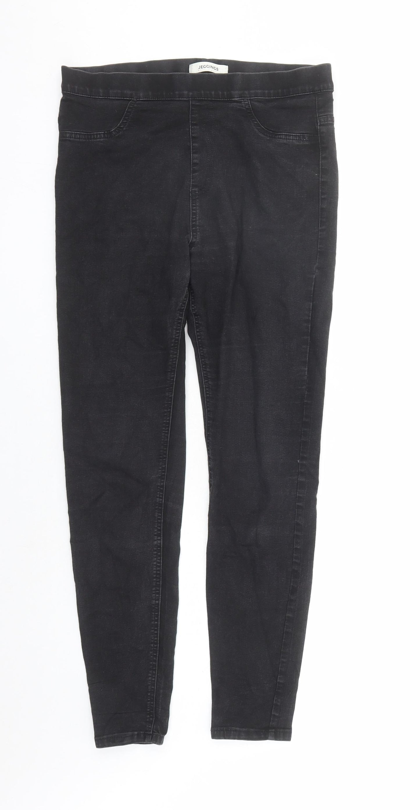 Womens UK Size 12 Marks and Spencer Regular Fit Jegging Black Jeans