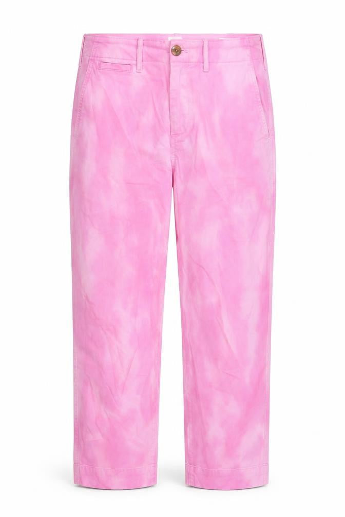 Womens UK Size 4 Gap Regular Fit Straight Pink Jeans